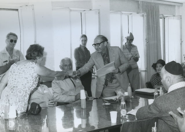 Cérémonie à Jérusalem Remise du titre Tzaut à Yad Vashem