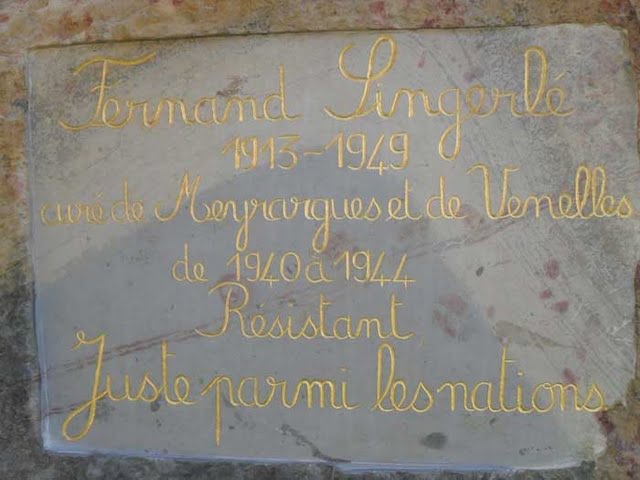 Plaque Hommage à l'abbé Singerlé