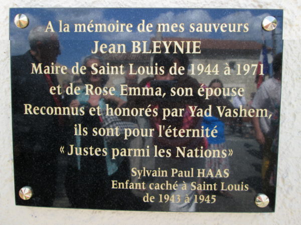 Plaque Saint-Louis-en-l'Isle