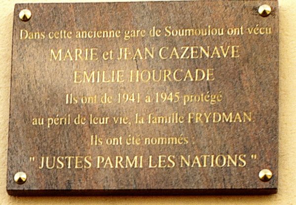 plaque Soumoulou