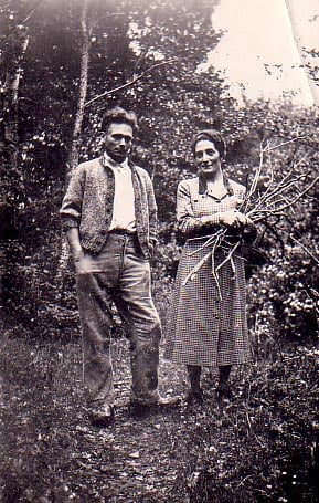 Marcel et Germaine Chesneau, 1936-1937 source photo : Archives familiales