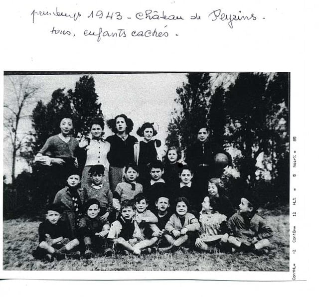 Les enfants cachés printemps 1943