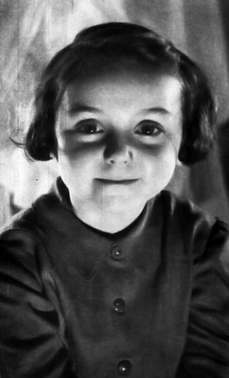 Monique MANDEL, 5 ans et demi en 1946