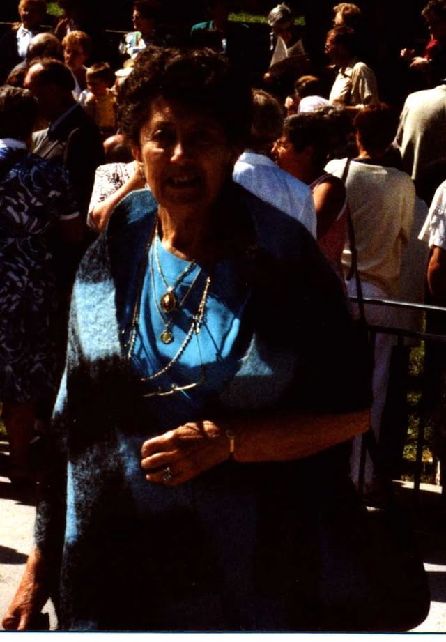 Jeanne Brousse le 1 août 1993 à Vers