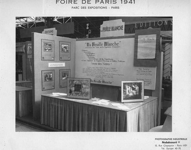 Expo La Feuille Blanche 1941