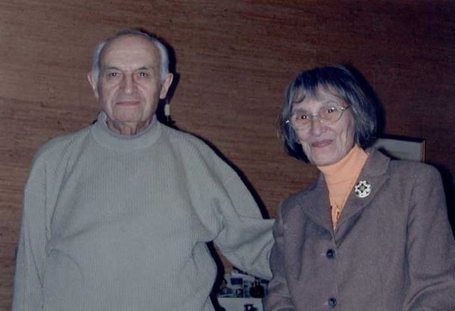 Elie & Suzanne Galtier en 2002