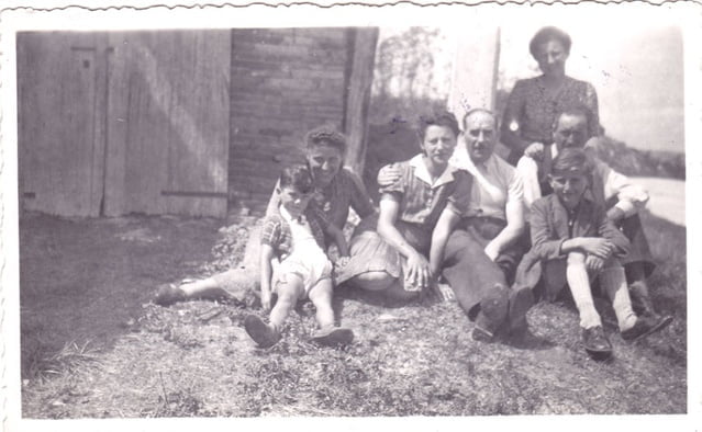 1943, Malpeyre, famille Jaob et Lion