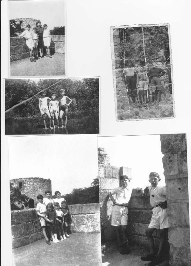 Max-Perl, Simon Muflasz et Henri Muflasz à Chinon entre 1943 et 1945