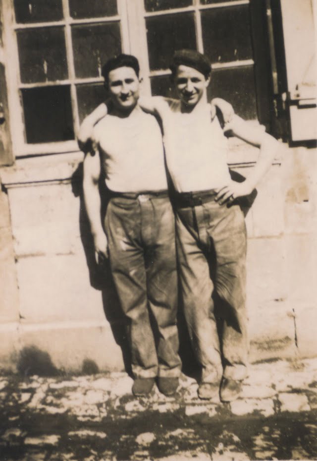 Roger GAUTRON avec Alphonse Cerf en 1941