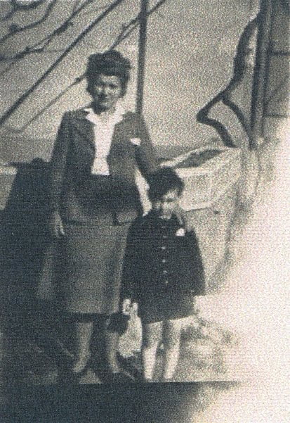 Raymond Rozenfarb avec Marie-Louise Aubrespin
