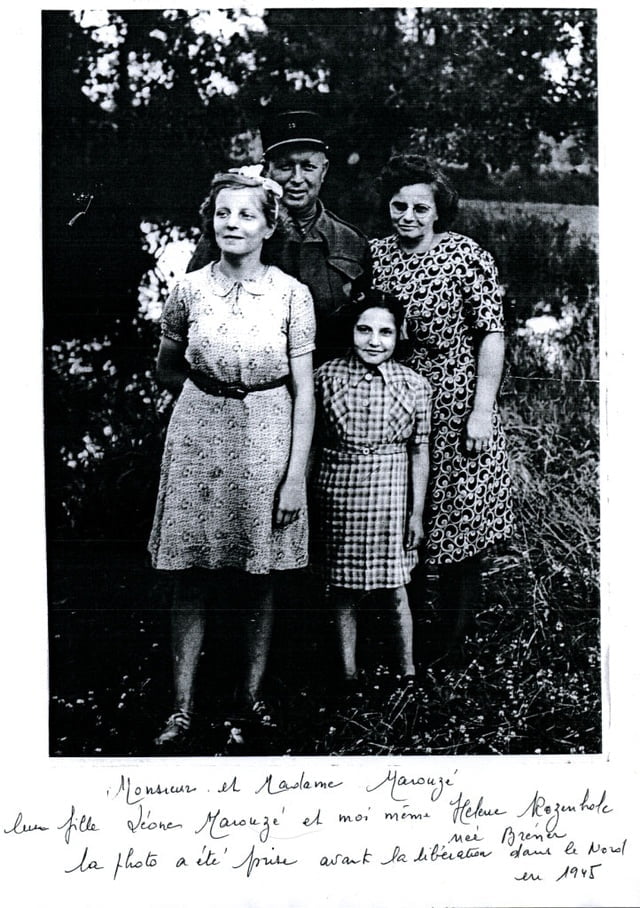 M. et Mme Marouzé en 1945