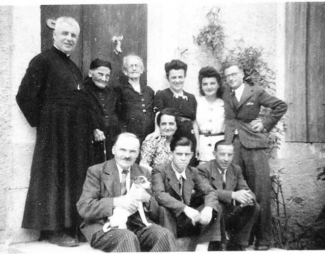 Familles Sentex, Henry & Mezeix à Lectoure en août 1944