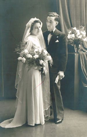 Mathilde et  Charles KHENAFFOU en 1938