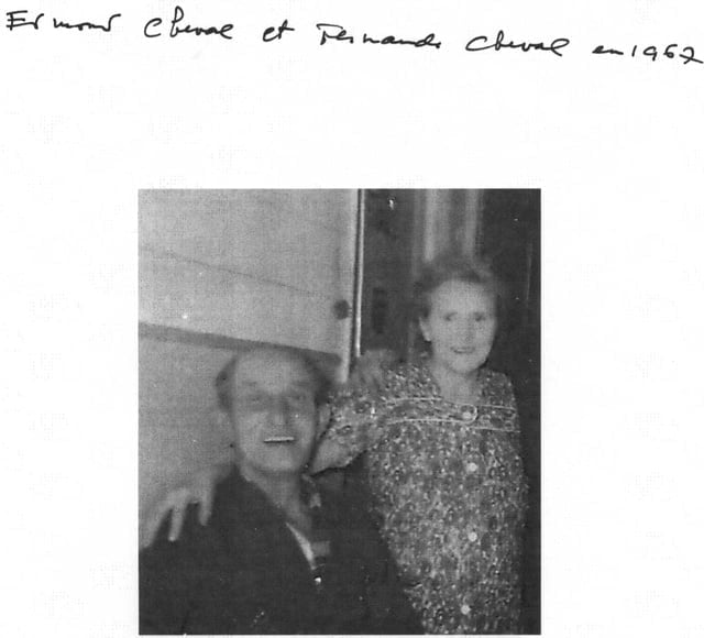 Edmond et Fernande CHEVAL en 1967