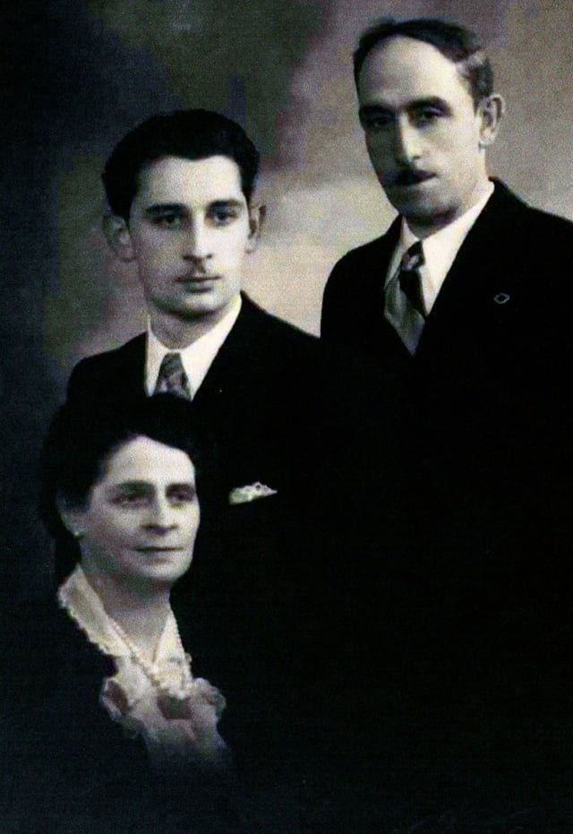 Joséphine & Olivier Bultez et leur fils Raymond