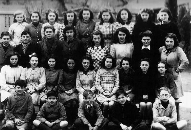 photo de classe, 1944