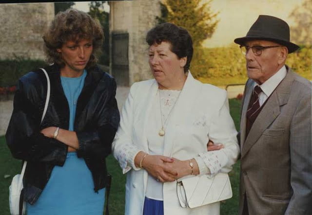Pierre Batt, Mireille Berthe et sa fille
