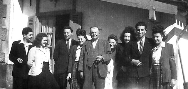 En 1946, Mariage de Jean & Lucette FILIPPI