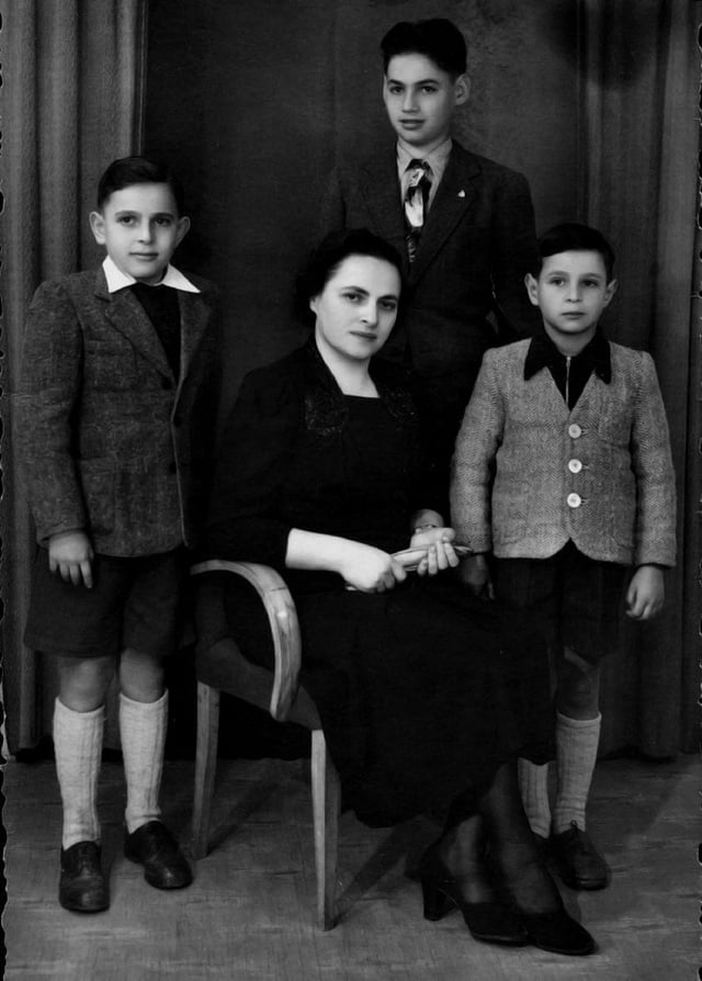 1948 Conquereuil, Maman, André, Richard, Daniel