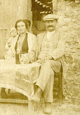 Alice Fraysse et son mari Armand,