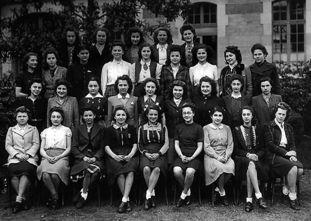 Photo de classe du 13 mai 1945 