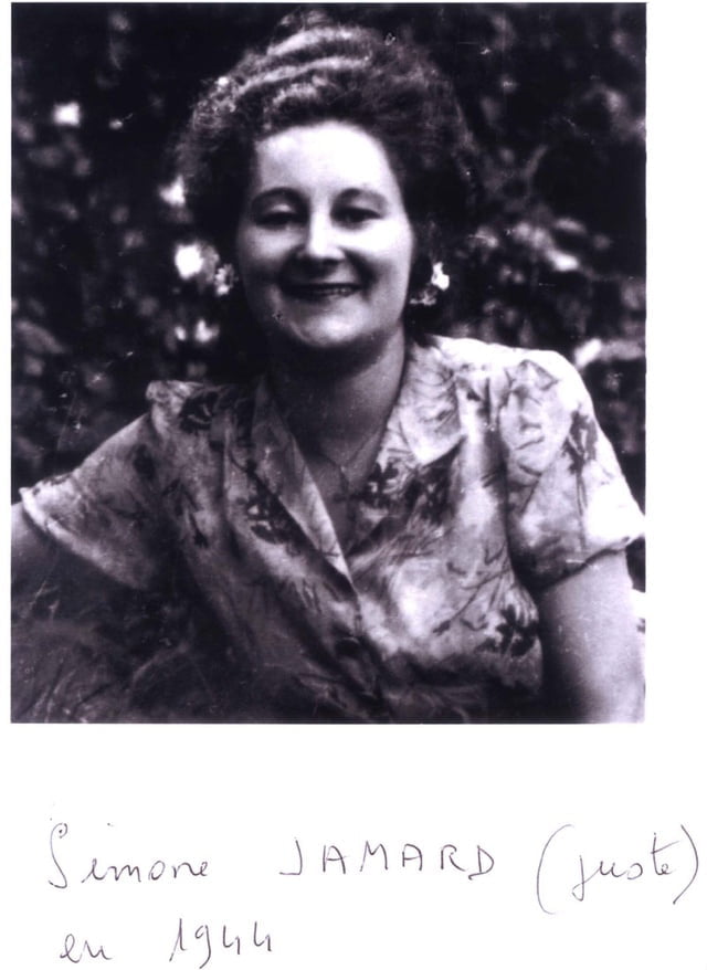 Simone Feran en 1944