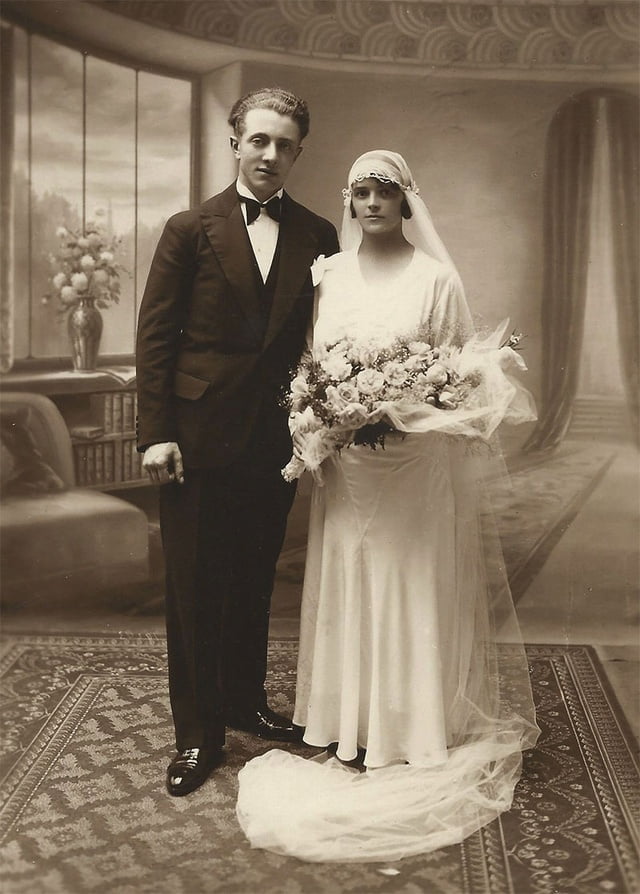 1930, Mariage de Charles & Louise Chevassus