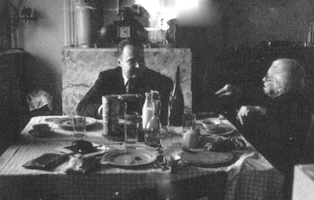 André Pecker, Anna Herrmann en 1945 