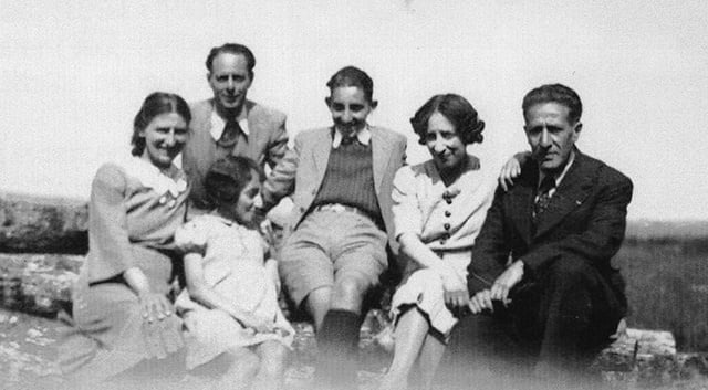 Mariette Bloch, et Zenatti Georgesi , Arlette, Claude, Lucie