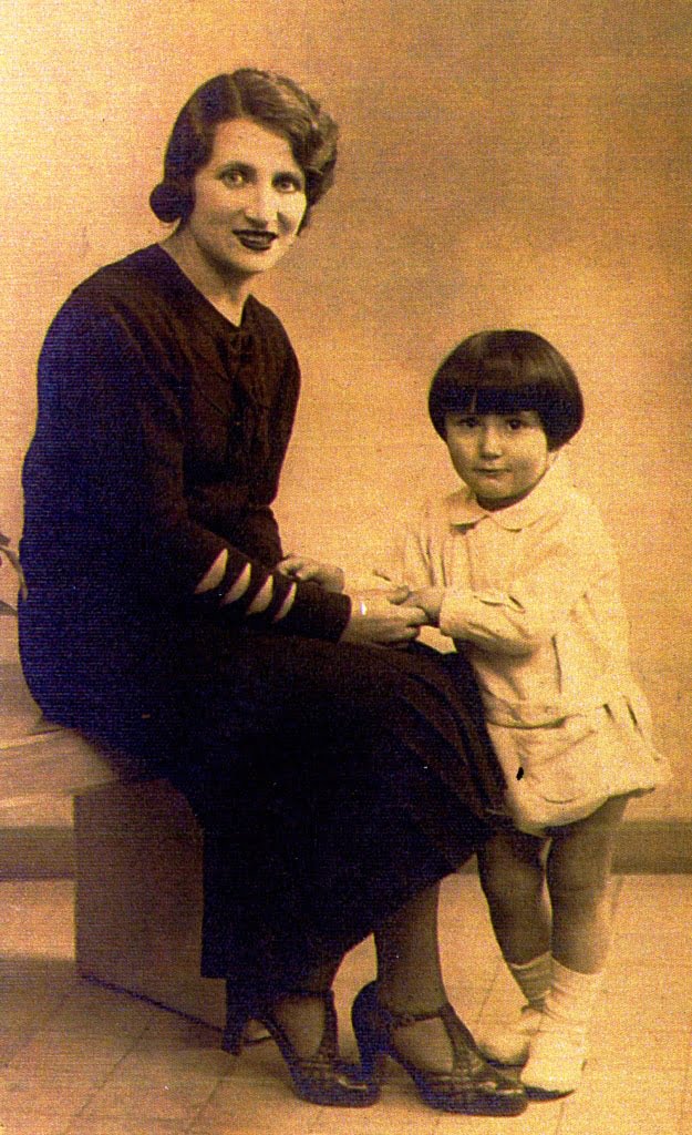 René Fleischer et sa mère avant la guerre