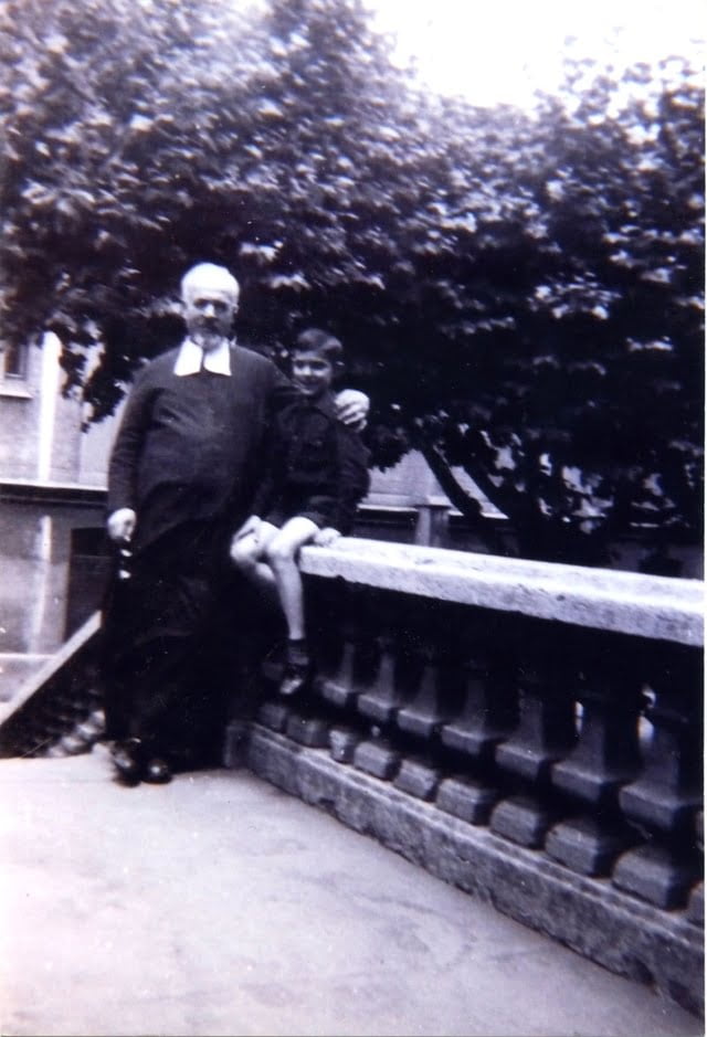 Frère Lucien CHERPIN et Bernard HOCHMAN