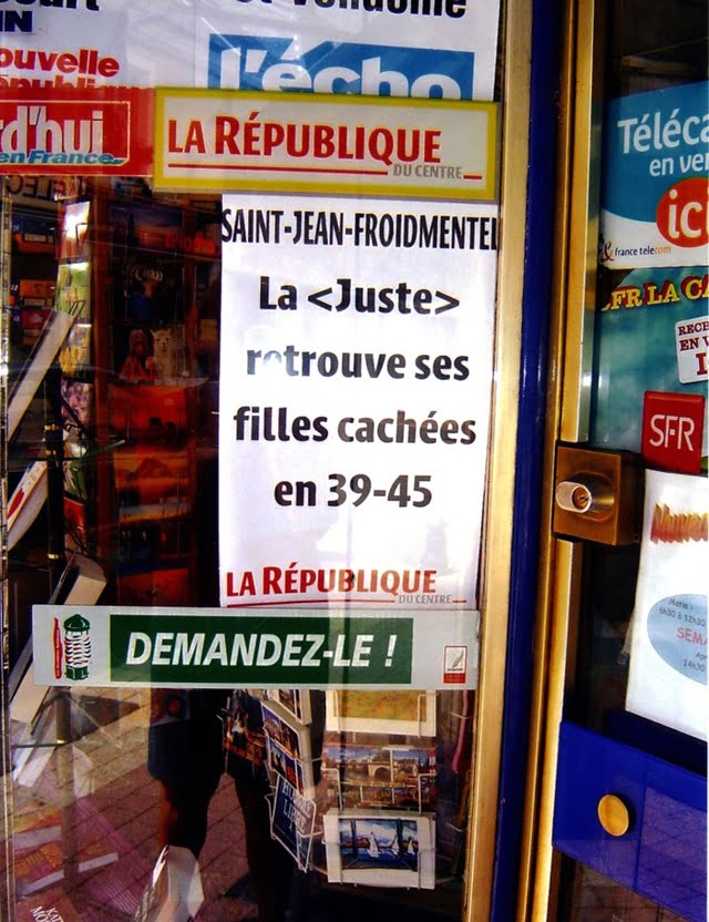 Une des journaux
