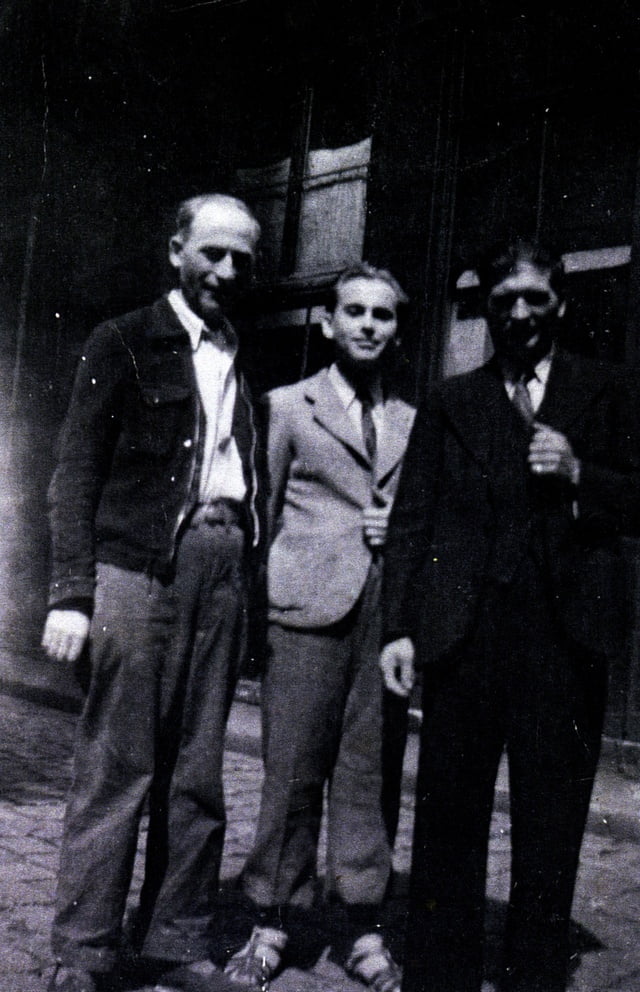 Henri Zdrojewski, son fils Pierre et Henri Rudolph