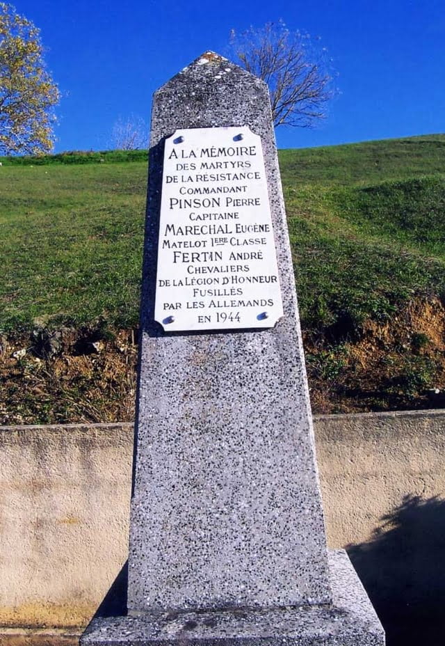 Monument en Hommage Pinson