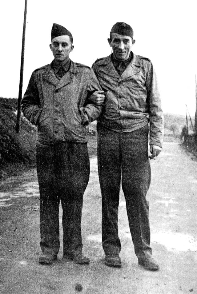 Jean et son père tous deux engagés volontaires dans le maquis de Cluny en Saône et Loire