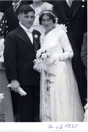 Mariage des RICORDEAU le 20 juillet 1935