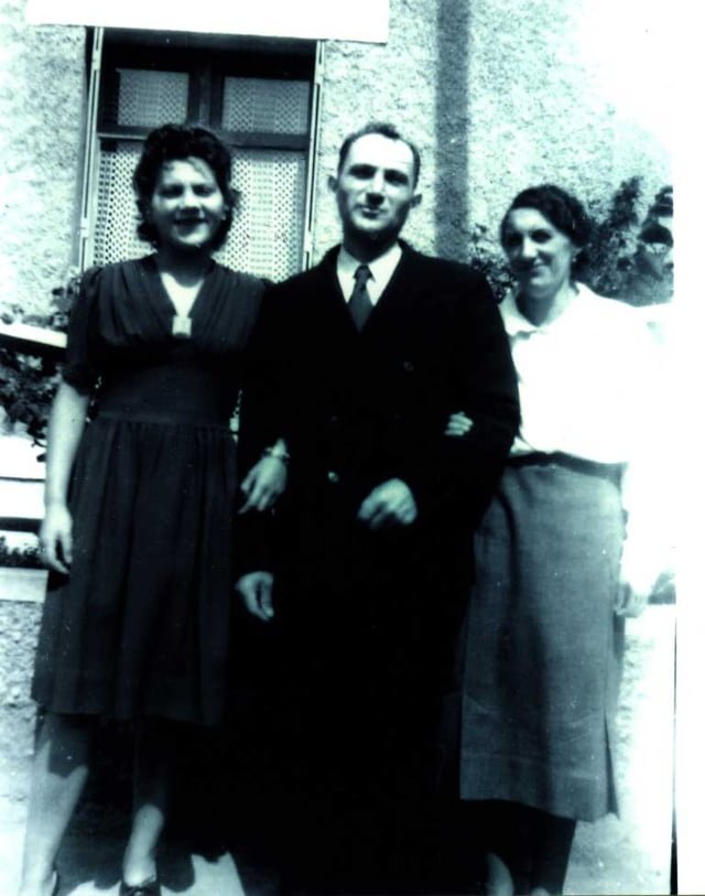 En 1943  Maurice et Denise BRUNET et leur fille
