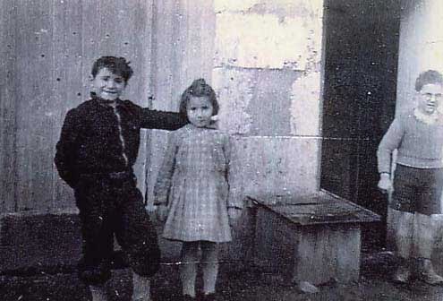 1943 maison de Thérèse Bouchet régine et son frère Albert des enfants sauvés