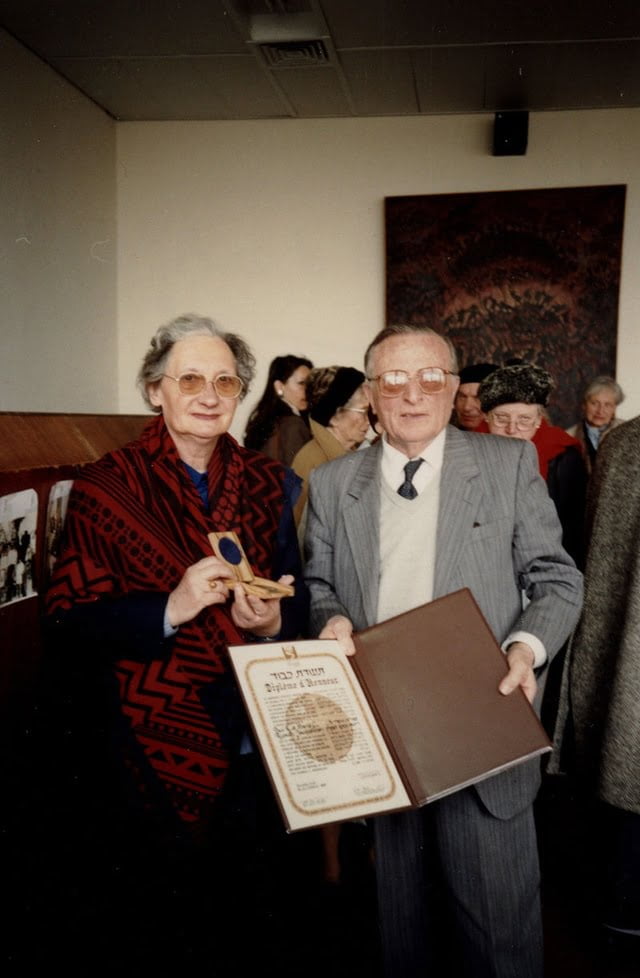 Jacqueline Rigaud avec Jacques Pulver 