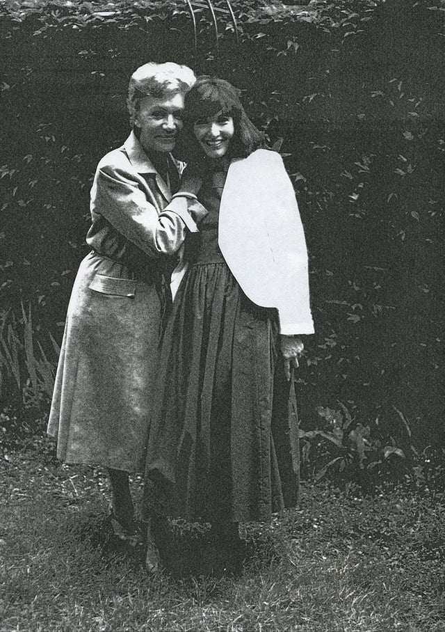 Jacqueline Prandi et Zilla Cahn en 1983