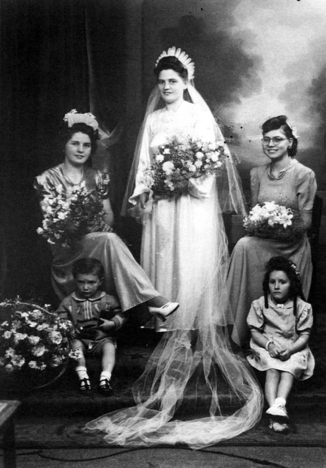 12 juillet 1943, mariage de Karla la fille des sauvés