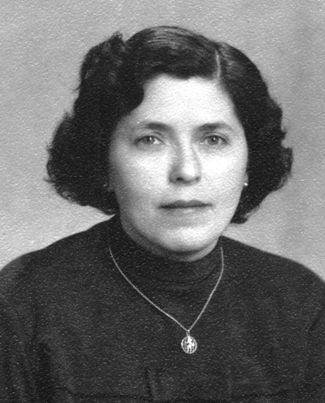 Frédérique Holder en 1959
