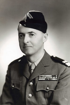 Dans les années 50, Colonel Xavier De Virieu 