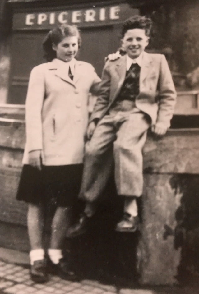 David GERSON et Francine GEISMAN à Vichy -1944