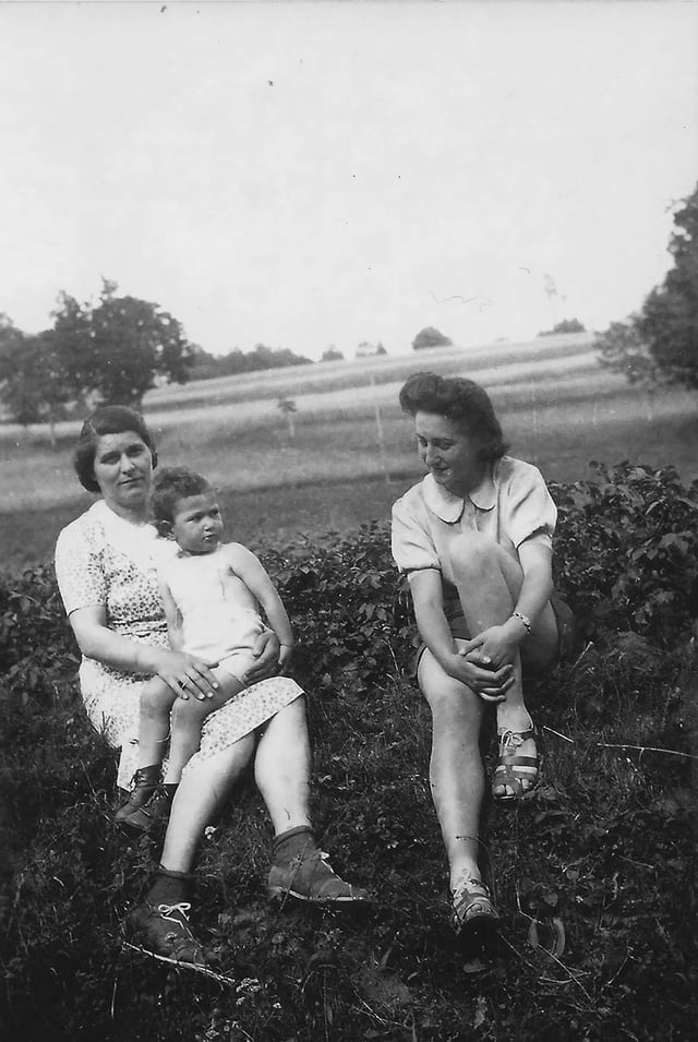 25 juin 1942,  Marguerite Copet Edith Bloche et Florence Heilbronn