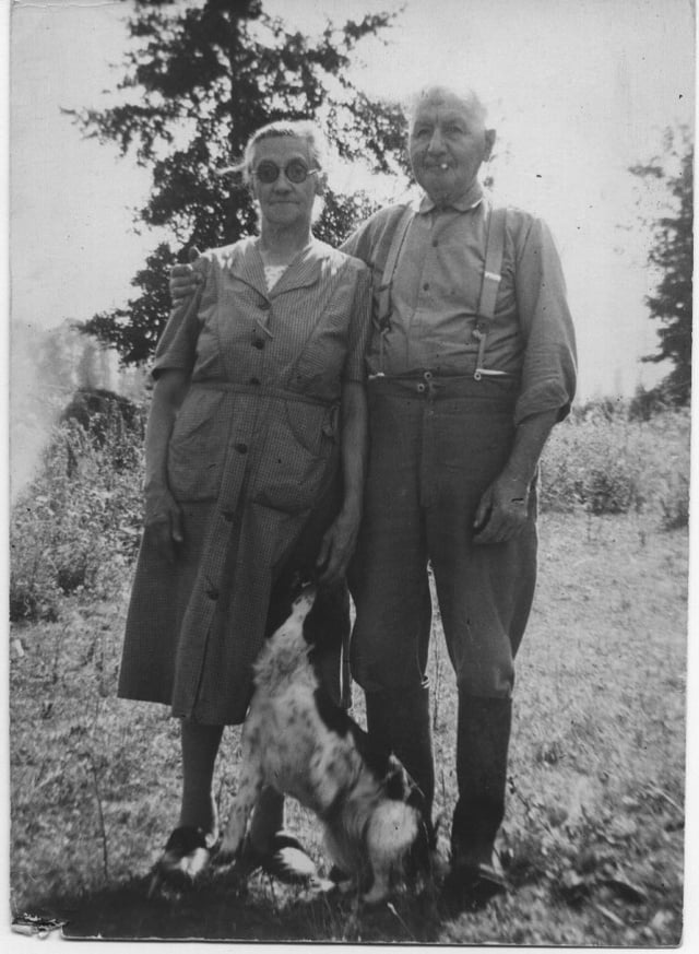 Jacques et Antonia MURON après la guerre