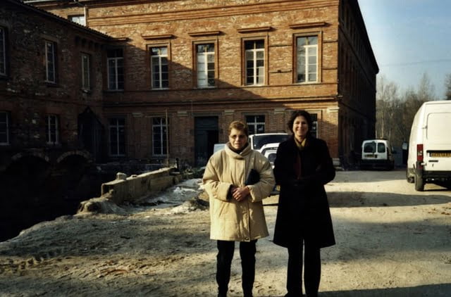 Yvette Riou Fournier et Claude Pendzel en décembre 2001 à Albi