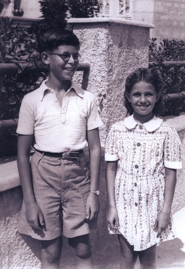 Michel et Françoise en 1943