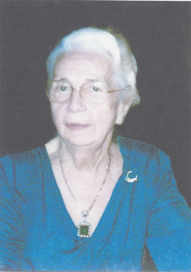 Yvonne Moncet en novembre 1986