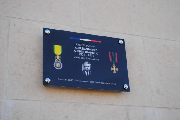 Plaque Alphée Bonnaud